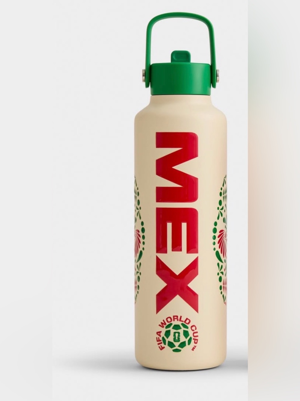 Official FIFA World Cup 26 Drib Insulated Water Bottle – Mexico Edition 24oz